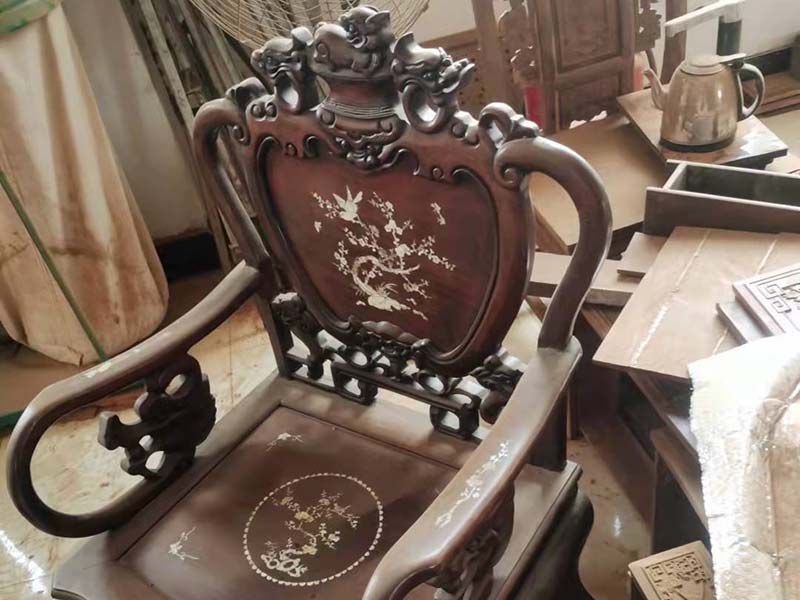 镇坪旧红木家具维修